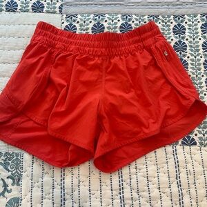 Lululemon salmon size 10 Track That High-Rise Lined Short 3"